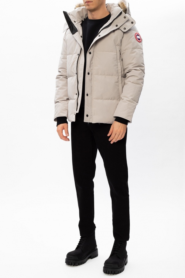 Canada goose shop wyndham parka limestone